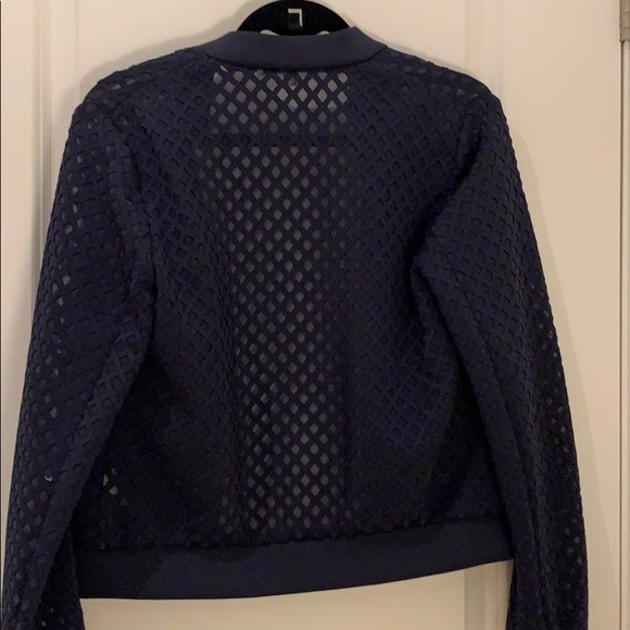 Elizabeth and James Navy Bomber Jacket - Picture 3 of 3